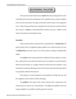 running water - The Montessori Parent