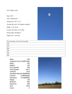 Mean 435 Standard Error20.289570391 Mode 420 Median 425 First
