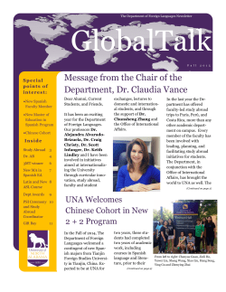 GlobalTalk - University of North Alabama
