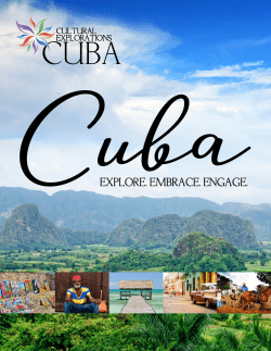 Cultural Explorations Cuba
