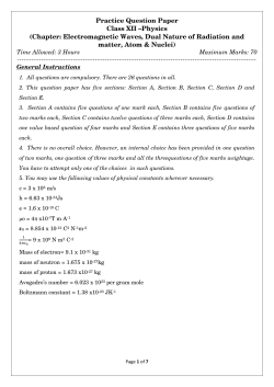 Chapter: Electromagnetic Waves, Dual Nature of Radiation and