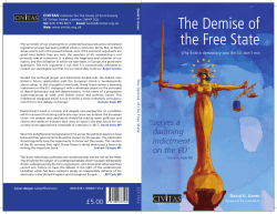 The Demise of the Free State