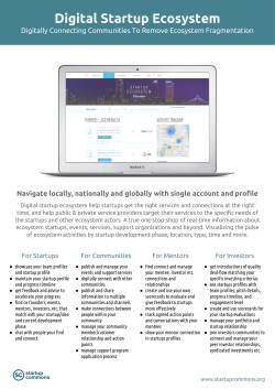 Digitally Connecting Communities To Remove Ecosystem