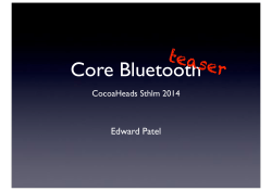 Core Bluetooth