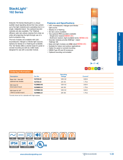 102 Series Catalog Page