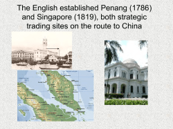 Making 20th C Southeast Asia