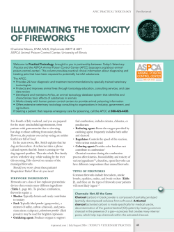 illuminating the toxicity of fireworks
