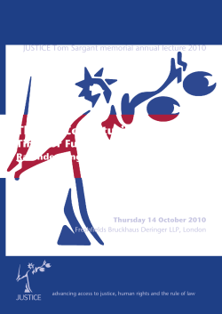 The UK Constitution: Time for Fundamental Reform