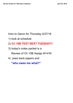 Review Packet Ch 10B Geom.notebook