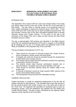 Land to the Rear of 90 East Street, Olney