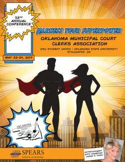 OKLAHOMA MUNICIPAL COURT CLERKS ASSOCIATION