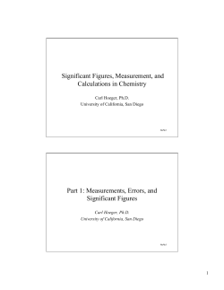 Significant Figures complete 070409