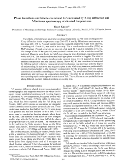 Phase transitions and kinetics in natural FeS measured by X