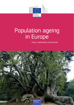 Population ageing in Europe - European Commission