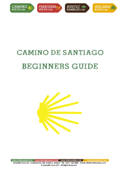 beginners guide - CaminoWays.com