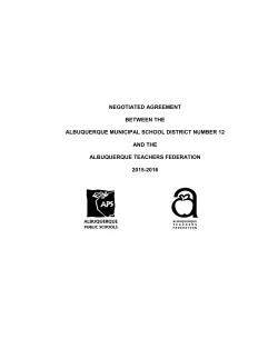 Albuquerque Teachers Federation - National Council on Teacher
