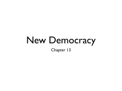 13-4 New Democracy