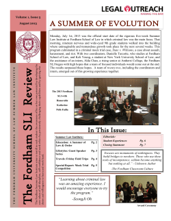 LJI at Fordham Law School