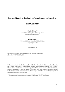 Factor or indices 2016 09 10 MB