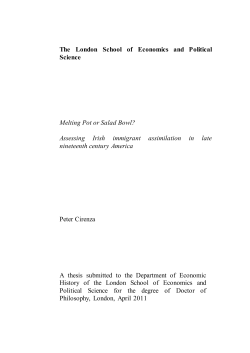 - LSE Theses Online