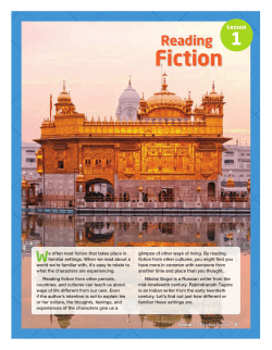 Reading Fiction