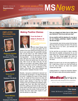 MSNews - Medical Services of Chattanooga