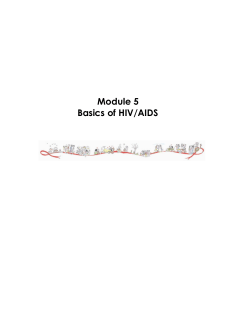 Module 5 Basics of HIV/AIDS - United Nations Office on Drugs and
