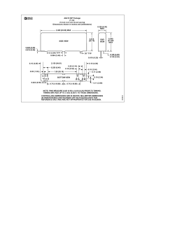 AD215 SIP Package (Y-12) Dimensions shown in inches and
