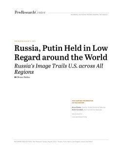Complete Report PDF - Pew Global Attitudes Project