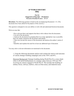 ap world history dbq - Rocklin High School