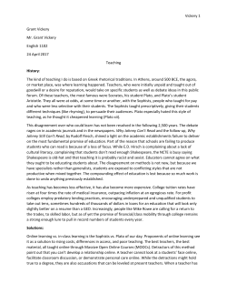 Example - WG Vickery