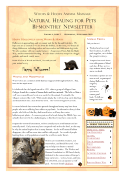 Happy Halloween! - Woofs and Hoofs Animal Massage