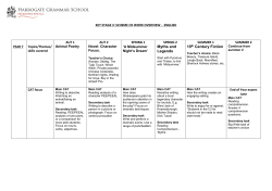 English - Harrogate Grammar School