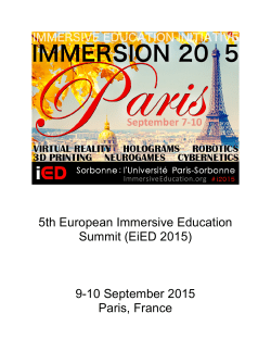EiED 2015 Abstracts [2 MB PDF]