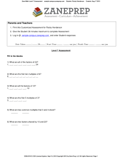 Parents and Teachers