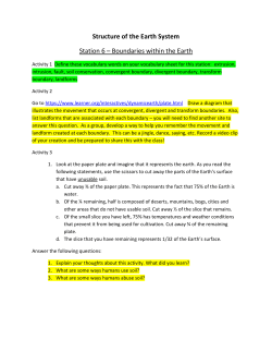 station 6 boundaries