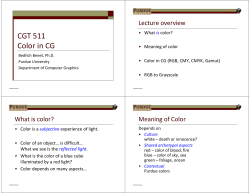 Color - HPCG Lab - Purdue University