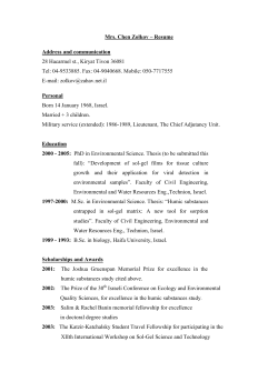 Mrs. Chen Zolkov &ndash; Resume Address and communication 28