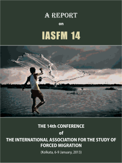 A Report on IASFM 14 - Calcutta Research Group