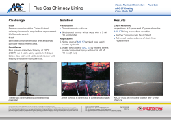 Power Industry - Foss - Flue Gas Chimney Lining