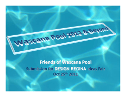 Friends of Wascana Pool