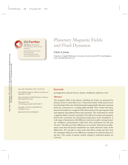 Planetary Magnetic Fields and Fluid Dynamos