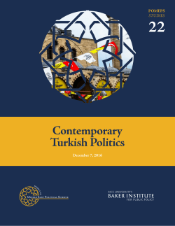 Contemporary Turkish Politics