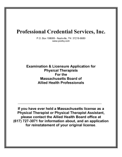 Professional Credential Services, Inc