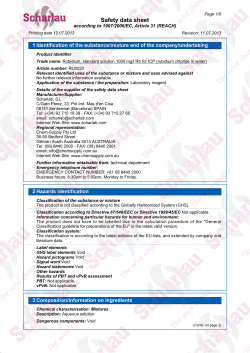 Safety data sheet - Chem