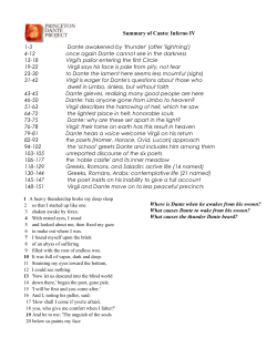 Summary of Canto: Inferno IV 1-3 Dante awakened by `thunder