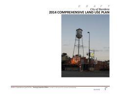 2014 Comprehensive Land Use Plan