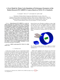 A Novel Model for Monte Carlo Simulation of Performance