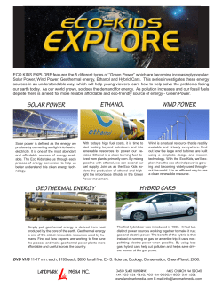 ethanol wind power solar power hybrid cars geothermal energy