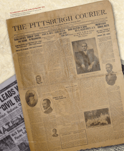 The earliest extant copy of the Courier , from November 1910.